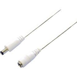 BKL Electronic 072098 nízkonapěťový prodlužovací kabel nízkonapěťová zástrčka - nízkonapěťová zásuvka 5.5 mm 2.5 mm 2.5 mm 3.00 m 1 ks