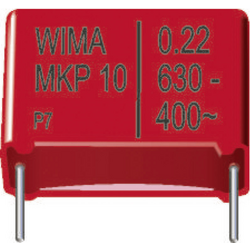 Wima MKP1J024704C00KSSD 1 ks fóliový kondenzátor MKP radiální 0.047 µF 630 V/DC 20 % 15 mm (d x š x v) 18 x 6 x 12.5 mm