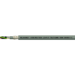 Helukabel 15934 kabel pro energetické řetězy JZ-HF-CY 7 G 0.50 mm² šedá 100 m
