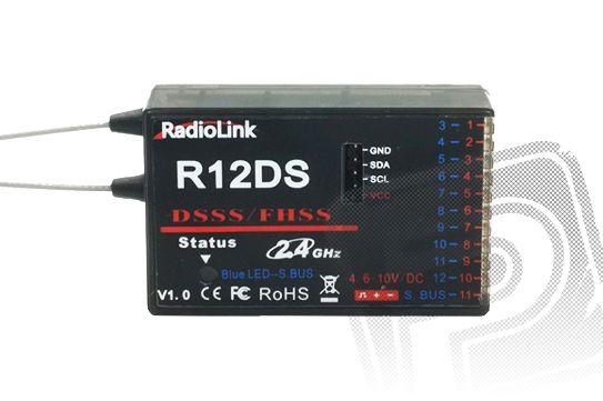 RadioLink Přijímač R12DS
