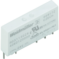 Weidmüller RSS112060 60VDC-REL1U zátěžové relé 60 V/DC 6 A 1 přepínací kontakt 20 ks