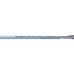LAPP ÖLFLEX® CLASSIC 130 H řídicí kabel 7 x 0.75 mm² šedá 1123042-1000 1000 m