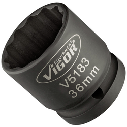 Vigor V5183 V5183 vložka zástrčného klíče nárazového šroubováku 36 mm