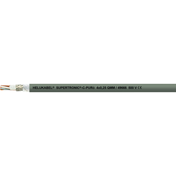 Helukabel 49669 kabel pro energetické řetězy S-TRONIC-C-PURö 10 x 0.25 mm² šedá 100 m