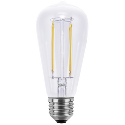 Segula 55700 LED Energetická třída (EEK2021) F (A - G) E27 6.5 W = 51 W teplá bílá (Ø x d) 65 mm x 145 mm 1 ks