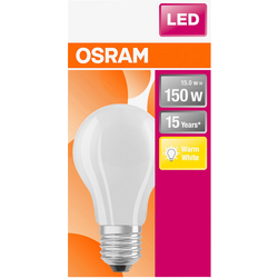 OSRAM 4058075305014 LED Energetická třída (EEK2021) D (A - G) E27 klasická žárovka 17 W = 150 W teplá bílá (Ø x d) 70.0 mm x 118 mm 1 ks
