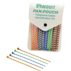 Panduit PP5X50F PP5X50F stahovací pásky 102 mm 2.50 mm modrá, oranžová, zelená, hnědá, šedá s barevným označením 250 ks
