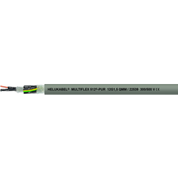 Helukabel 22535 kabel pro energetické řetězy M-FLEX 512-PUR 3 G 1.50 mm² šedá 100 m