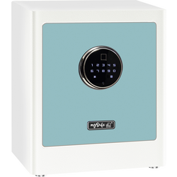 Basi 2020-0000-BLW mySafe Premium 350 nábytkový trezor na heslo, zámek s otiskem prstu bílá, modrá
