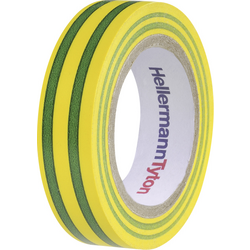 HellermannTyton HelaTape Flex 15 710-00106 izolační páska HelaTape Flex 15 zelená, žlutá (d x š) 10 m x 15 mm 1 ks